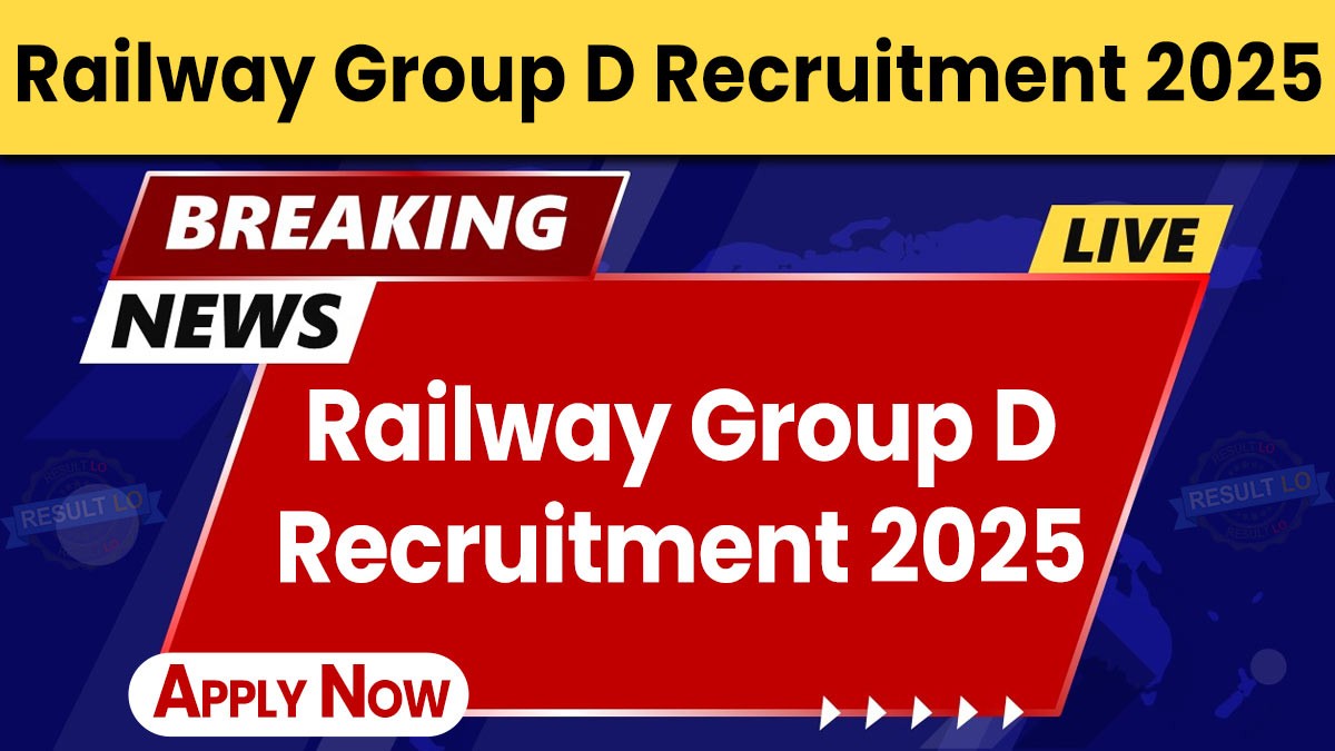 Railway Group D Recruitment 2025