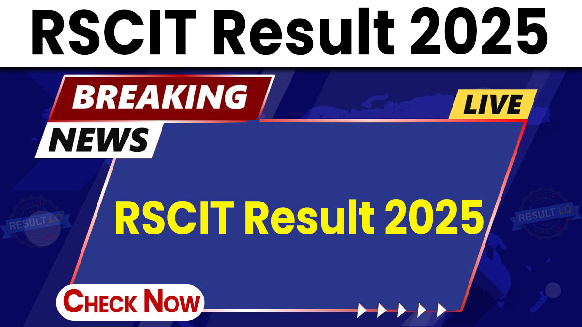 RSCIT Result 2025